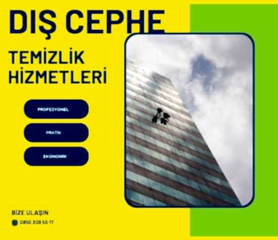 Dış Cephe Temizlik şirketleri Dış cephe ve cam temizlik fiyatları