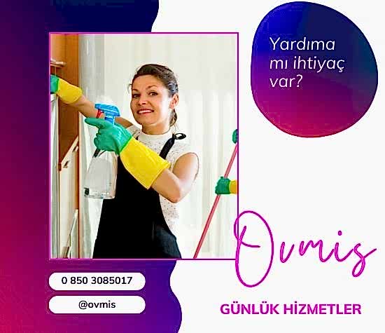 Temizlikçi Kadın çağırma gündelikçi fiyatları