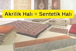 akrilik hali nasil yikanir